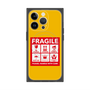 プレミアムパネル with MagSafe［ FRAGILE Sticker - Yellow ］