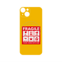 プレミアムパネル with MagSafe［ FRAGILE Sticker - Yellow ］