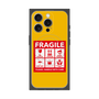 プレミアムパネル with MagSafe［ FRAGILE Sticker - Yellow ］