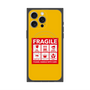 プレミアムパネル with MagSafe［ FRAGILE Sticker - Yellow ］