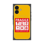 プレミアムパネル with MagSafe［ FRAGILE Sticker - Yellow ］