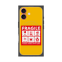 プレミアムパネル with MagSafe［ FRAGILE Sticker - Yellow ］