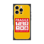 プレミアムパネル with MagSafe［ FRAGILE Sticker - Yellow ］