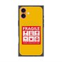 プレミアムパネル with MagSafe［ FRAGILE Sticker - Yellow ］