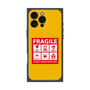 プレミアムパネル with MagSafe［ FRAGILE Sticker - Yellow ］