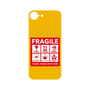 プレミアムパネル with MagSafe［ FRAGILE Sticker - Yellow ］