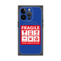 プレミアムパネル with MagSafe［ FRAGILE Sticker - Blue ］