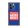 プレミアムパネル with MagSafe［ FRAGILE Sticker - Blue ］