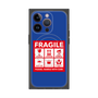 プレミアムパネル with MagSafe［ FRAGILE Sticker - Blue ］