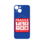 プレミアムパネル with MagSafe［ FRAGILE Sticker - Blue ］