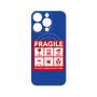 プレミアムパネル with MagSafe［ FRAGILE Sticker - Blue ］
