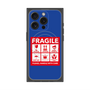 プレミアムパネル with MagSafe［ FRAGILE Sticker - Blue ］