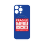 プレミアムパネル with MagSafe［ FRAGILE Sticker - Blue ］