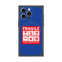プレミアムパネル with MagSafe［ FRAGILE Sticker - Blue ］
