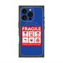 プレミアムパネル with MagSafe［ FRAGILE Sticker - Blue ］