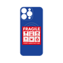 プレミアムパネル with MagSafe［ FRAGILE Sticker - Blue ］