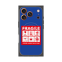 プレミアムパネル with MagSafe［ FRAGILE Sticker - Blue ］
