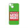 プレミアムパネル with MagSafe［ FRAGILE Sticker - Green ］
