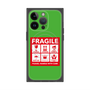 プレミアムパネル with MagSafe［ FRAGILE Sticker - Green ］