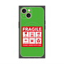 プレミアムパネル with MagSafe［ FRAGILE Sticker - Green ］