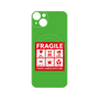 プレミアムパネル with MagSafe［ FRAGILE Sticker - Green ］