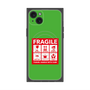 プレミアムパネル with MagSafe［ FRAGILE Sticker - Green ］