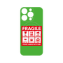 プレミアムパネル with MagSafe［ FRAGILE Sticker - Green ］