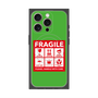 プレミアムパネル with MagSafe［ FRAGILE Sticker - Green ］