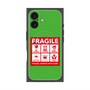 プレミアムパネル with MagSafe［ FRAGILE Sticker - Green ］