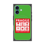 プレミアムパネル with MagSafe［ FRAGILE Sticker - Green ］