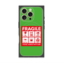 プレミアムパネル with MagSafe［ FRAGILE Sticker - Green ］