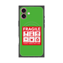 プレミアムパネル with MagSafe［ FRAGILE Sticker - Green ］