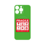 プレミアムパネル with MagSafe［ FRAGILE Sticker - Green ］