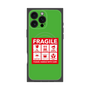 プレミアムパネル with MagSafe［ FRAGILE Sticker - Green ］
