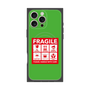 プレミアムパネル with MagSafe［ FRAGILE Sticker - Green ］