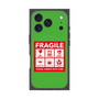 プレミアムパネル with MagSafe［ FRAGILE Sticker - Green ］