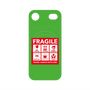 プレミアムパネル with MagSafe［ FRAGILE Sticker - Green ］