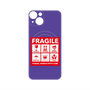 プレミアムパネル with MagSafe［ FRAGILE Sticker - Purple ］