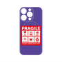 プレミアムパネル with MagSafe［ FRAGILE Sticker - Purple ］