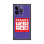 プレミアムパネル with MagSafe［ FRAGILE Sticker - Purple ］