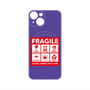 プレミアムパネル with MagSafe［ FRAGILE Sticker - Purple ］