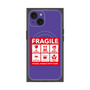 プレミアムパネル with MagSafe［ FRAGILE Sticker - Purple ］