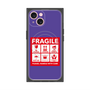 プレミアムパネル with MagSafe［ FRAGILE Sticker - Purple ］