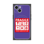 プレミアムパネル with MagSafe［ FRAGILE Sticker - Purple ］
