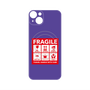 プレミアムパネル with MagSafe［ FRAGILE Sticker - Purple ］