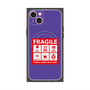 プレミアムパネル with MagSafe［ FRAGILE Sticker - Purple ］
