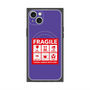 プレミアムパネル with MagSafe［ FRAGILE Sticker - Purple ］