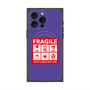 プレミアムパネル with MagSafe［ FRAGILE Sticker - Purple ］