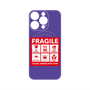 プレミアムパネル with MagSafe［ FRAGILE Sticker - Purple ］