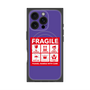 プレミアムパネル with MagSafe［ FRAGILE Sticker - Purple ］